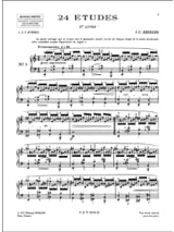 24 Etudes Volume 1 - Joseph Christophe Kessler - Partition - Piano